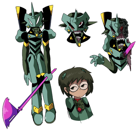 My custom Evangelion Unit design
